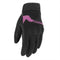 gants moto été homologués CE Eight First violet femme respirants avec coques de protection et paume tactile