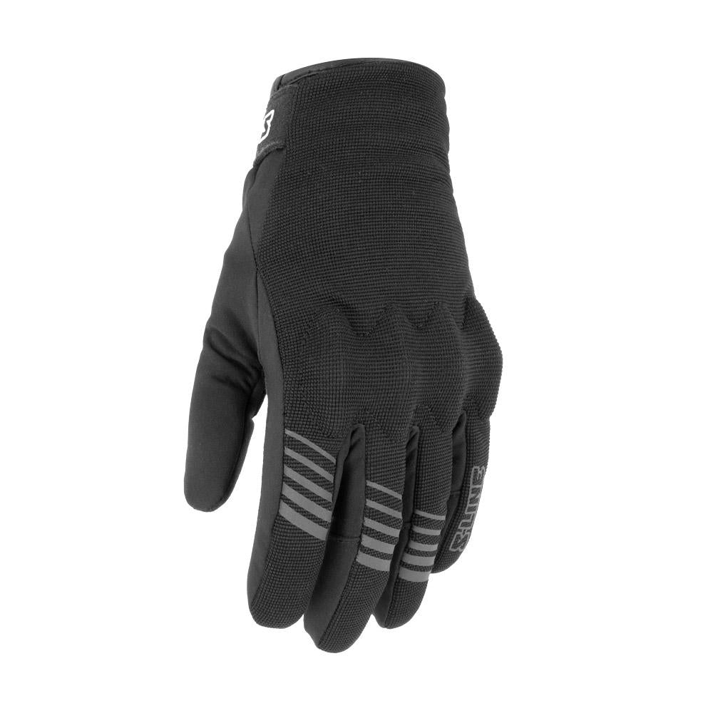 Gants moto hiver homologués S-Line Burn Winter noir