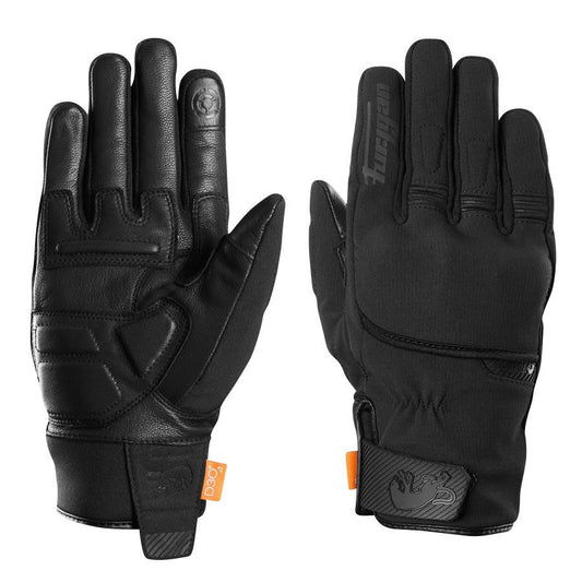 gants moto mi-saison Furygan Jet Lady D3O Evo noir femme tactiles étanches cuir textile CE XS à XL