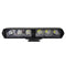 projecteur LED longue portée moto 6 LED étanche noir pour conduite nocturne