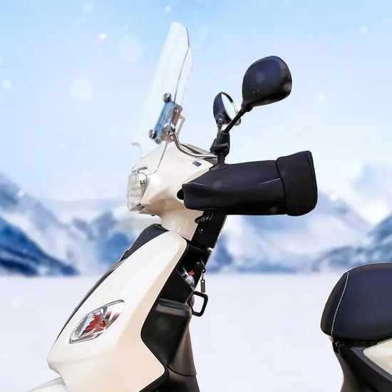 Manchon de Guidon Moto et Scooter Hiver Universel