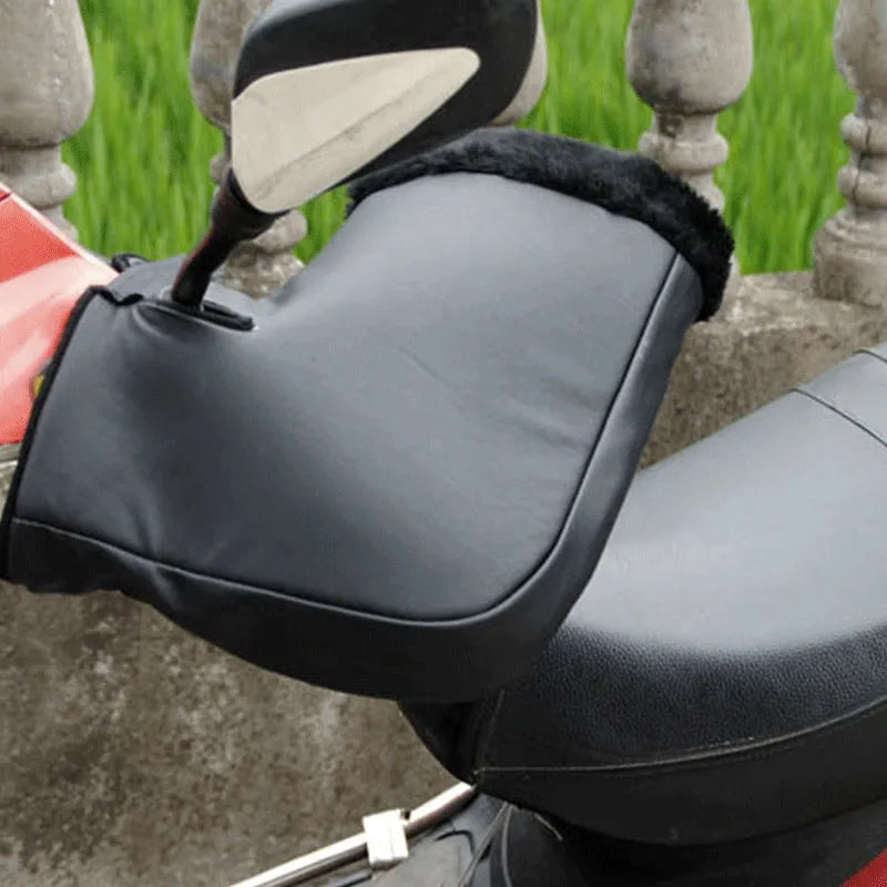 Manchons de guidon de moto gants chauds pour scooter imperméable coupe-vent  cuir - SENEGAL ELECTROMENAGER