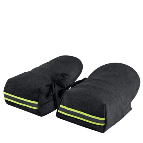 manchons hiver moto scooter universels étanches fourrure tissu oxford bandes réfléchissantes
