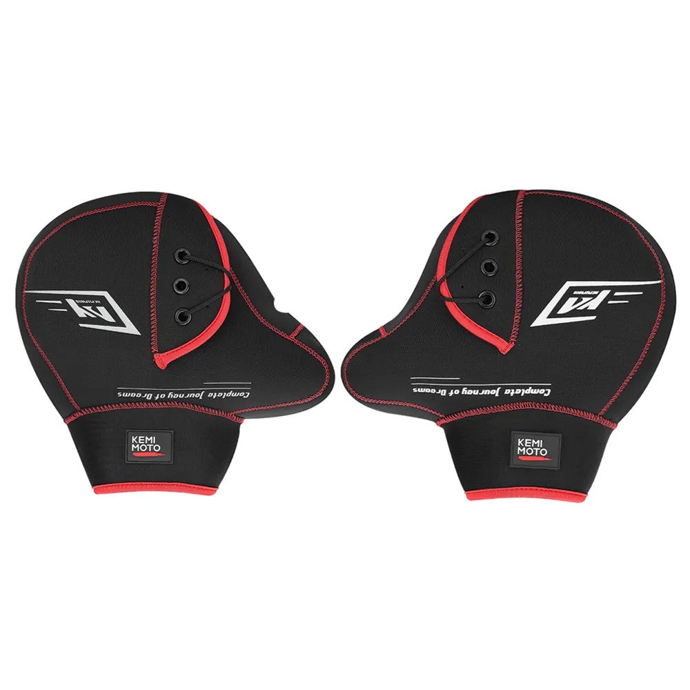 manchons hiver moto scooter universels étanches polyester nylon doublés confort poignets élastiques