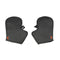 manchons hiver scooter moto universels étanches nylon coton grand froid guidon