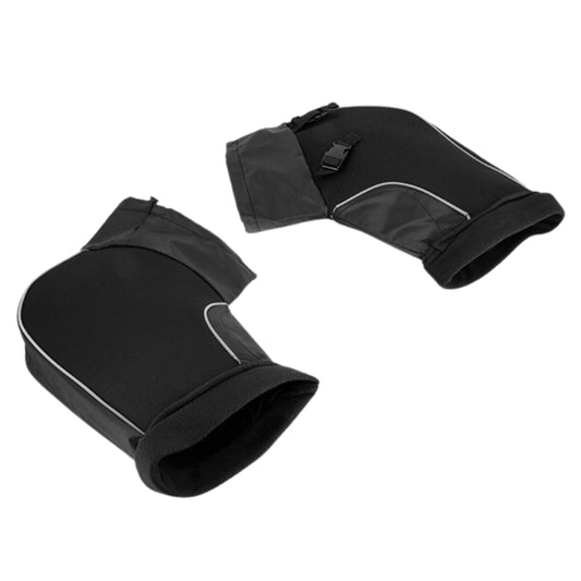 manchons hiver moto scooter s-line universels étanches doublés polaire polyester noir