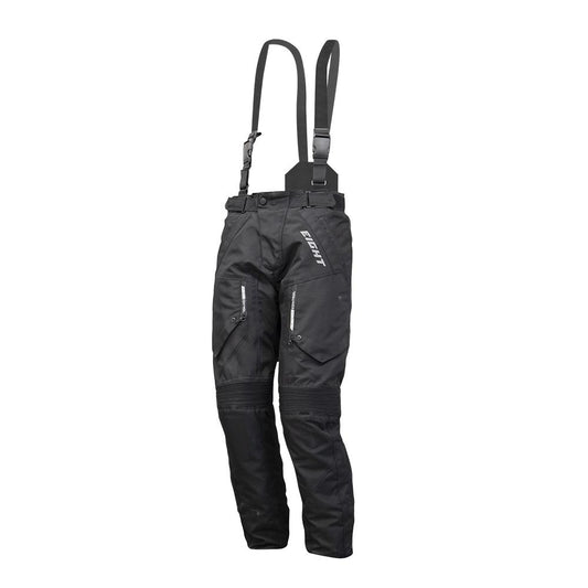  pantalon moto Trekk noir toutes saisons homologué CE thermique avec bretelles