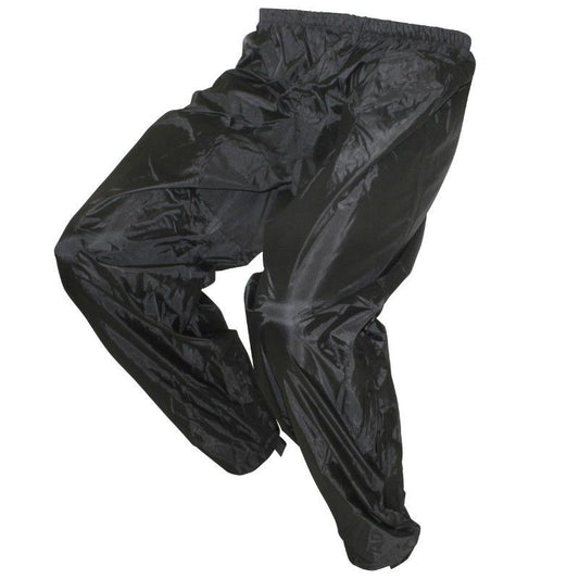 pantalon de pluie moto ADX noir imperméable homme femme surpantalon léger