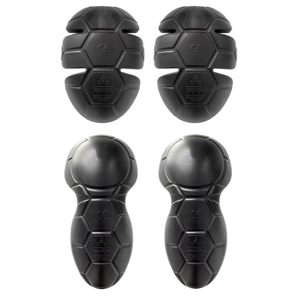 protections moto CE niveau 1 coudes et épaules S-Line ergonomiques en TPU léger pour blouson motard