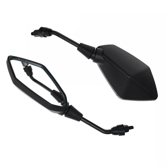 rétroviseur universel plastique noir pour scooter et moto urbains