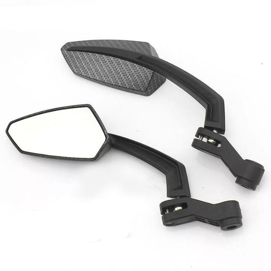 rétroviseur moto carbone noir embout de guidon design sportif racing