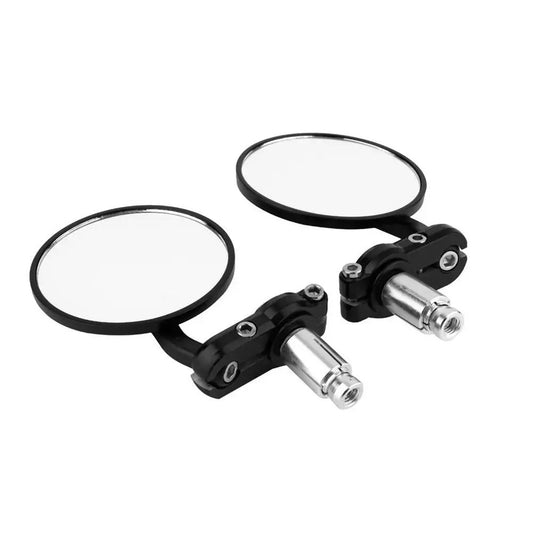 rétroviseur moto noir rond pour guidon Honda universel 22mm