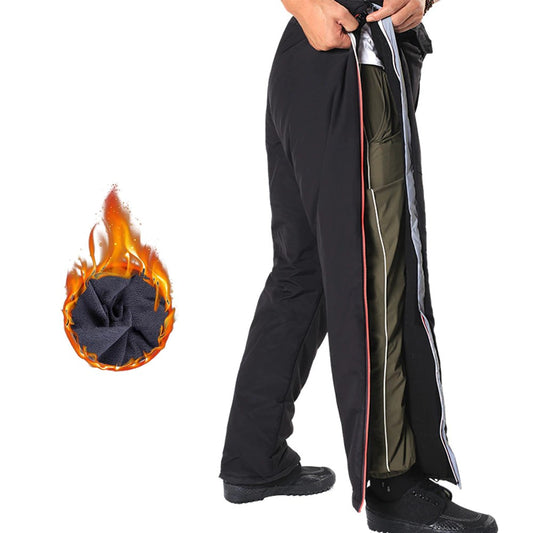 surpantalon moto hiver chaud imperméable homme femme facile à enfiler
