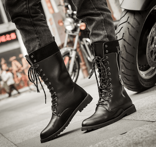 Bottes de Moto Cuir pour Homme et Femme Boutique biker