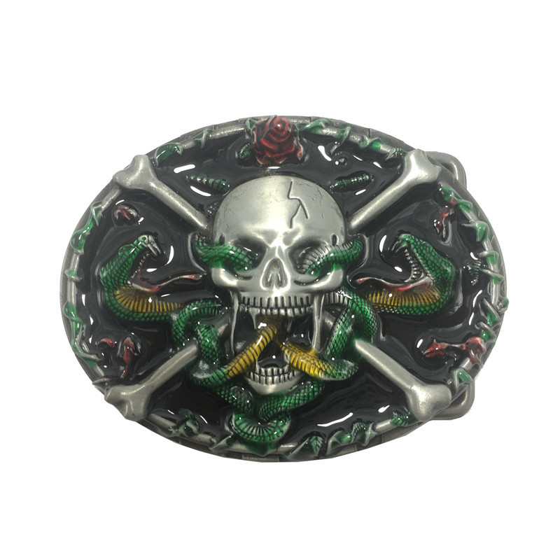 Boucle ceinture tete de mort | Boutique biker