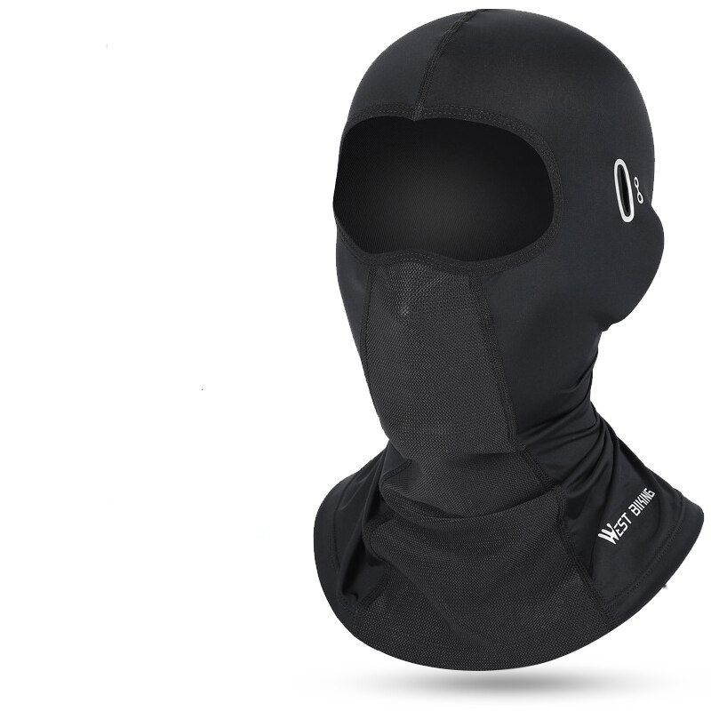 Cagoule De Moto Noir Été Respirante Pour Homme Motard