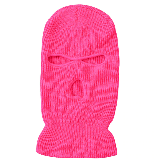 Lot de 2 cagoules d'hiver tricotées à 3 trous pour homme - Masque de Lot de 2 cagoules d'hiver tricotées à 3 trous pour homme - Masque de