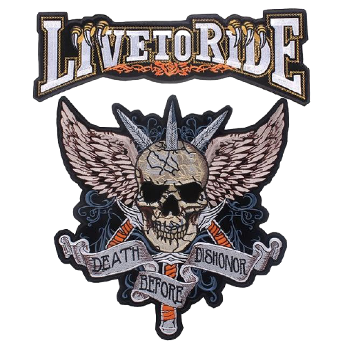 Grand patch dorsal | Boutique biker