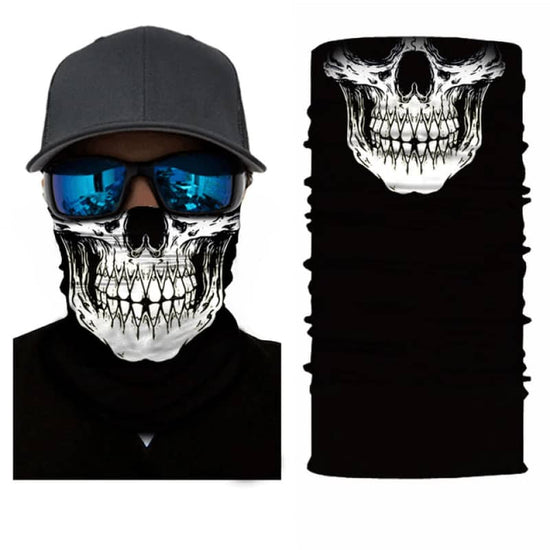 Masque tour de cou squelette | Boutique biker