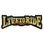 Écusson biker - Live to ride - Vignette | Boutique biker