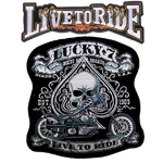 Patch biker Lucky 7 - Vignette | Boutique biker