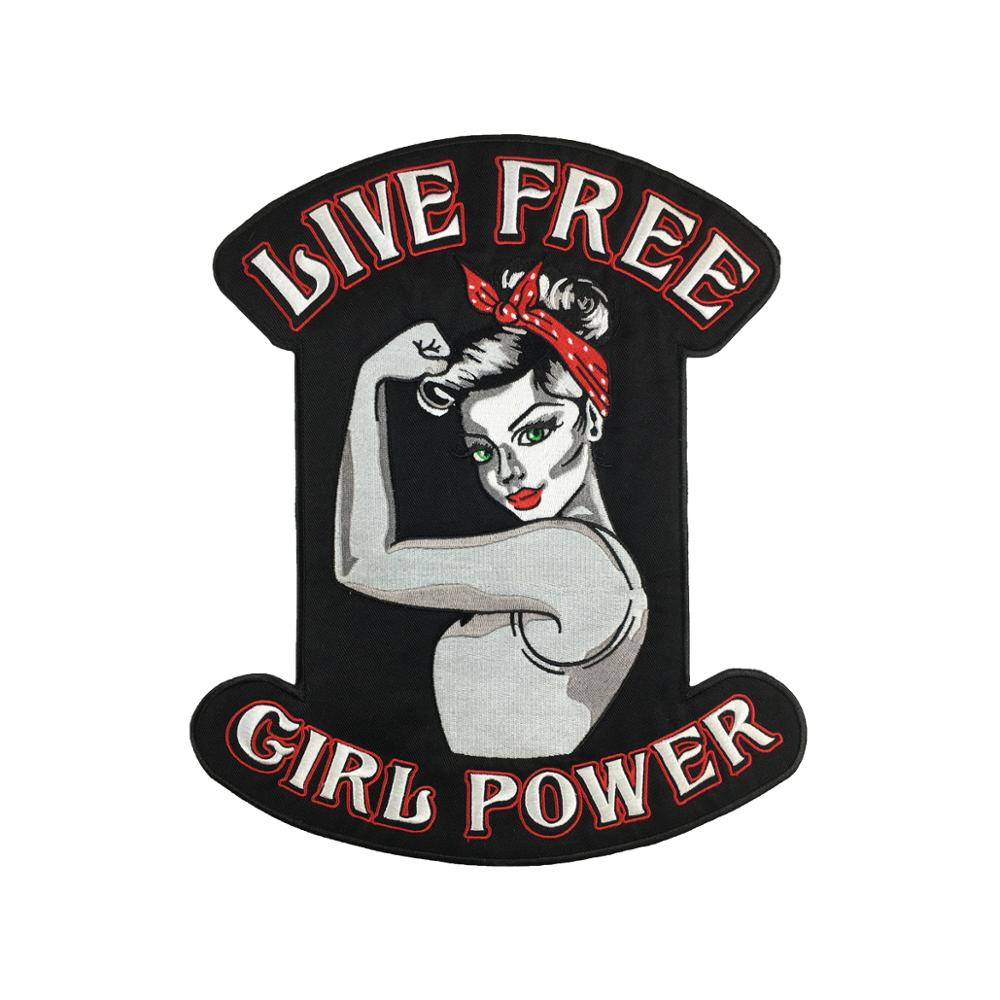 Patch girl power | Boutique biker