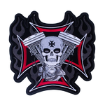 Écusson biker - Croix de Malte - Vignette | Boutique biker