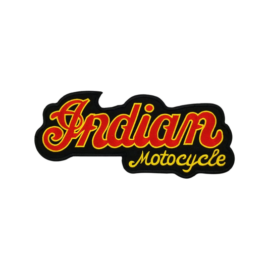 Patch biker Indian Motocycle brodé 3D à coudre sur veste ou sac