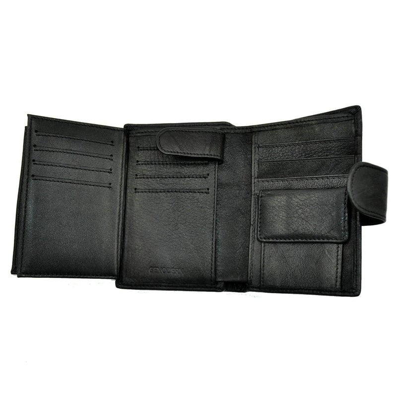 Portefeuille / Porte-monnaie En Simili Cuir PU Unisexe Noir - Neuf Avec étiquettes