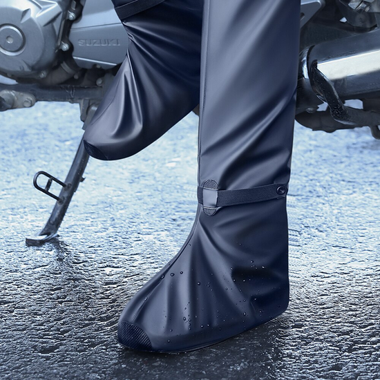 Protège chaussure de pluie pour moto, vélo et scooter