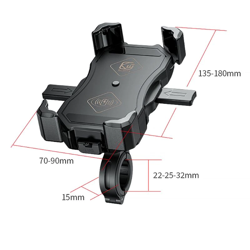 Promo Support Téléphone Avec Chargeur Sans Fil 10w Certifié Qi chez Promo Support Téléphone Avec Chargeur Sans Fil 10w Certifié Qi chez