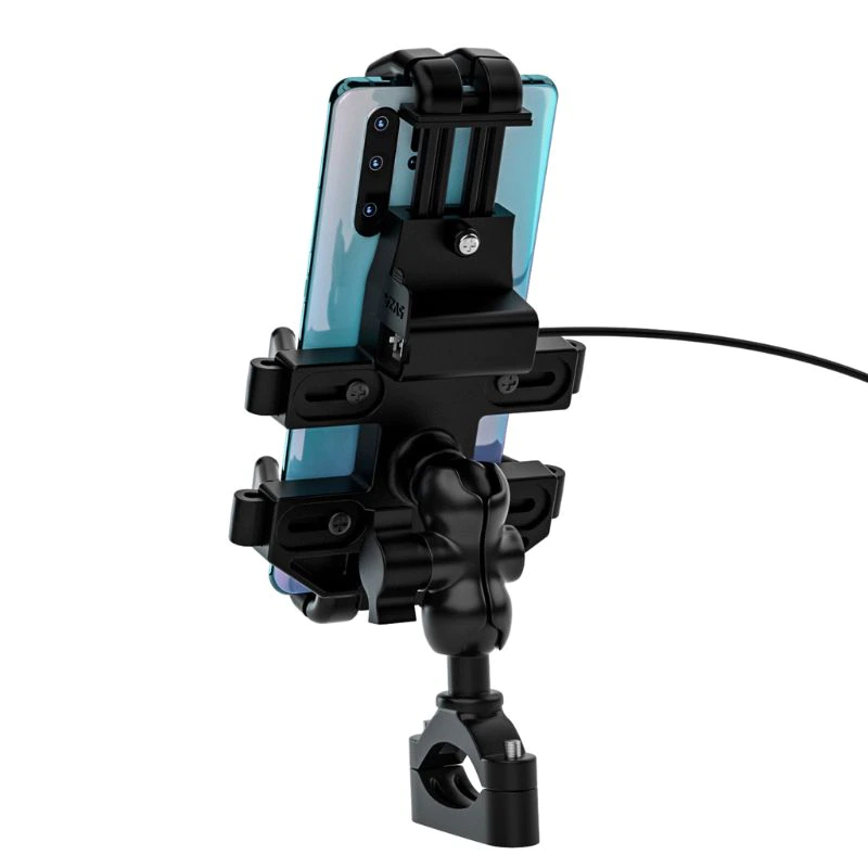 BTNEEU Support Téléphone Moto Etanche 360°Rotatable Support Smartphone Moto  Rétroviseur avec Housse de Pluie, Support Telephone Scooter Compatible avec  Smartphone jusqu'à 6,5 : : High-Tech