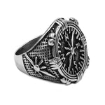 bague boussole femme | Boutique biker