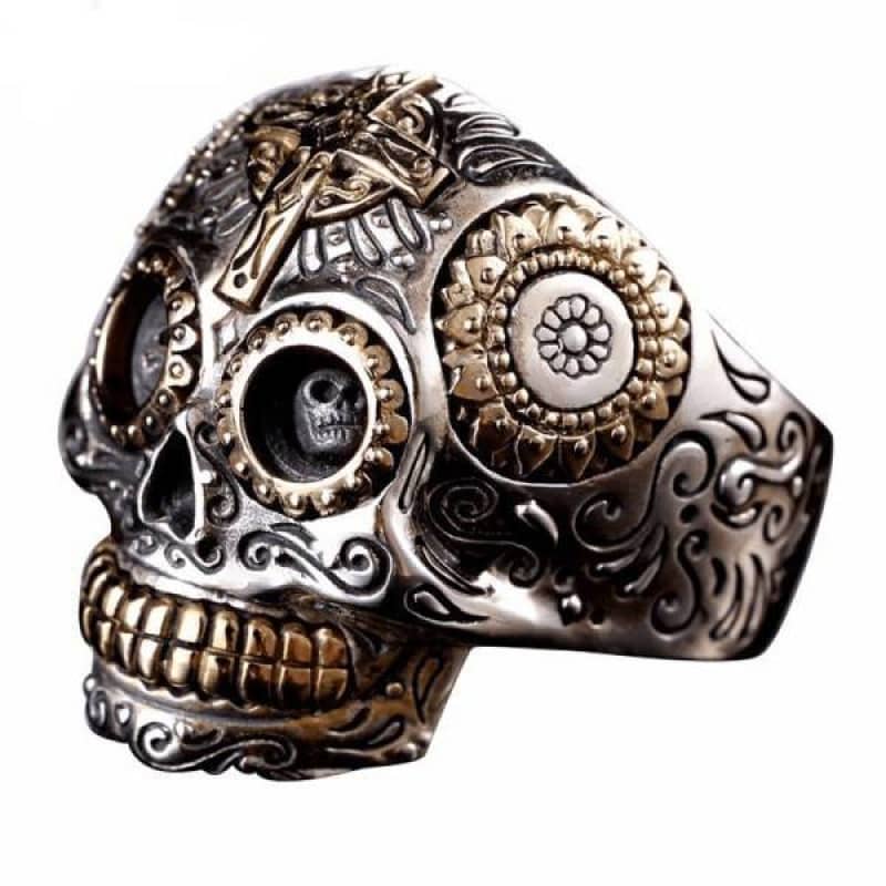 Bague skull homme | Boutique biker