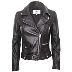 Blouson Cuir Femme Noir | Boutique biker