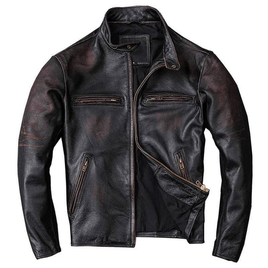 Blouson cuir Homme Vintage | Boutique biker