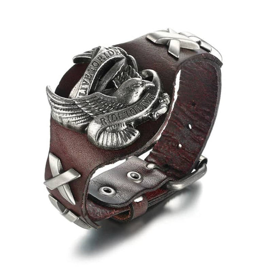 Bracelet Cuir Biker | Boutique biker