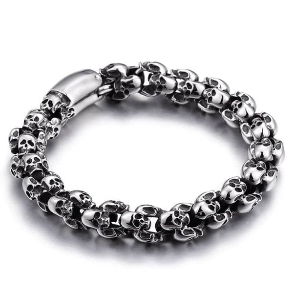 Bague Homme Style Biker | Ma Bague Tête de Mort Bague Homme Style Biker | Ma Bague Tête de Mort