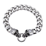 Bracelet biker - Tête de mort - Vignette | Boutique biker