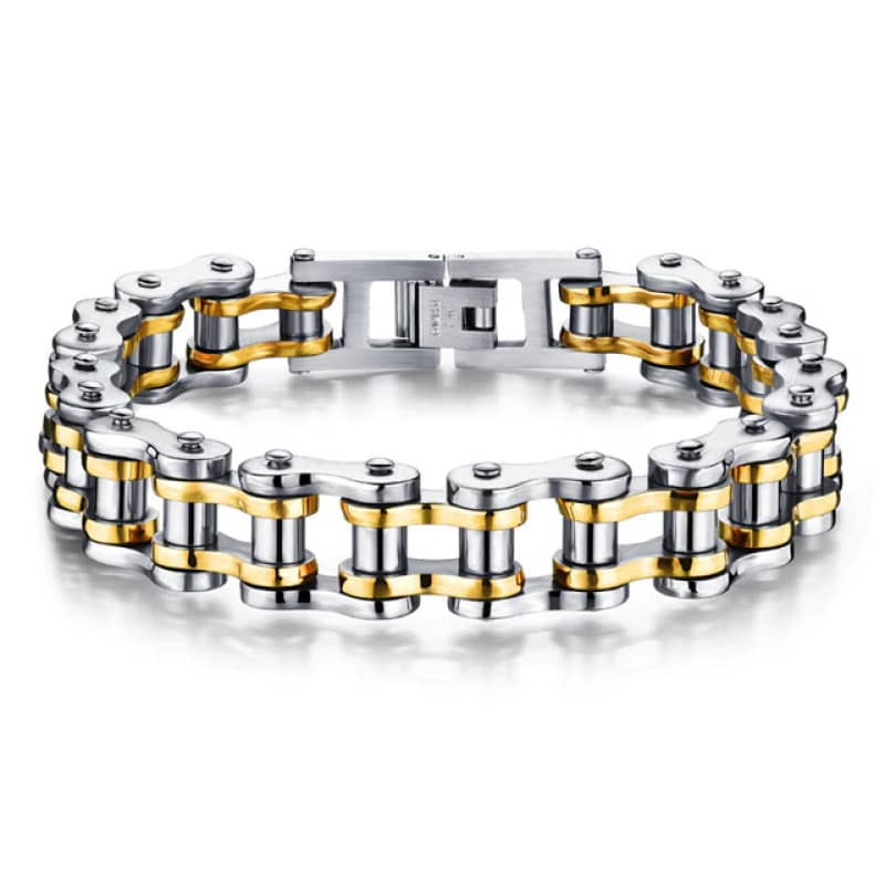 Bracelet Chaine de Moto Homme Noir | Boutique biker