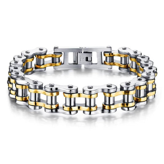 Bracelet Chaine de Moto Homme Noir | Boutique biker
