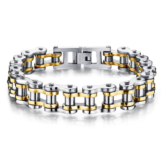 Bracelet Chaine de Moto Homme Noir | Boutique biker