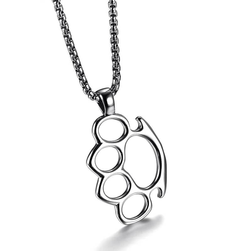 Collier poing americain | Boutique biker