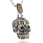 Pendentif moto - Calavera (Avec chaine) - Vignette | Boutique biker