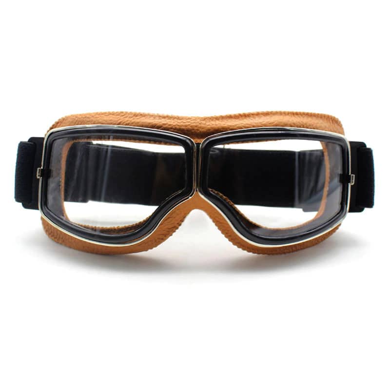 Casque Moto Vintage Léger - Style Baseball - ABS + PU - Protection Solaire Anti-buée - Réglable - Vélo Scooter Touring - 6