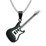 Pendentif moto - guitare (Avec chaine) - Vignette | Boutique biker