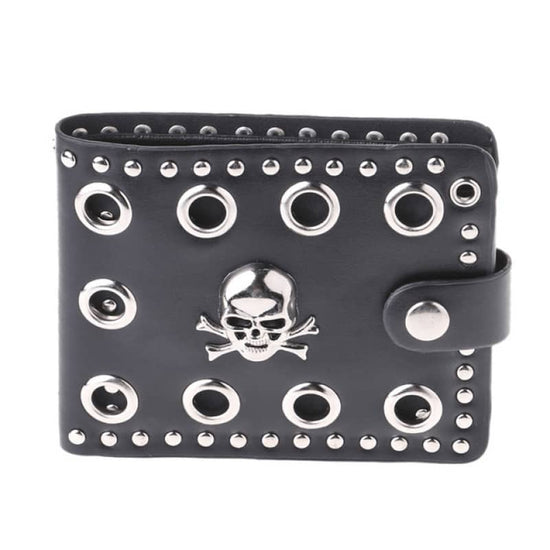 Portefeuille Tête de Mort Homme | Boutique biker