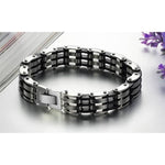 Bracelet chaine gros maillon femme | Boutique biker