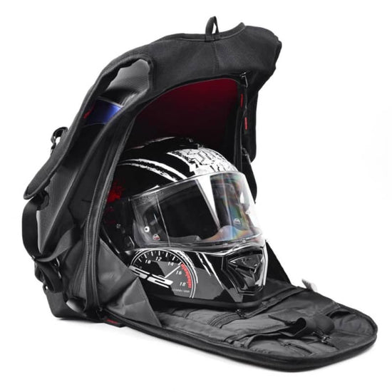 Sac à Dos Custom pour Casque de Moto Scooter pour Motard Homme