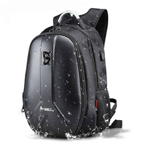 Sac De Queue Moto MOSISO 20L-28L Extensible - Sac Étanche Casque Moto Avec Sanglies Et Housse De Pluie